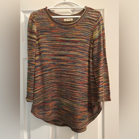 Studio Tops - Studio JPR Vibrant Knit SWEATER multicolor like new, size large